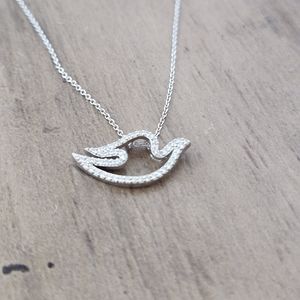 Silver jewelry necklace